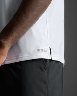 Aero Mesh Tee, White/Silver Reflective