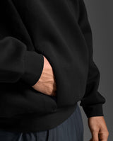 Motion Smooth Spacer Hoodie, Black/Black