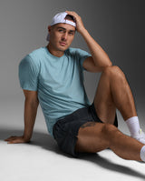 Signature Soft Jersey Tee, Chambray/Chambray