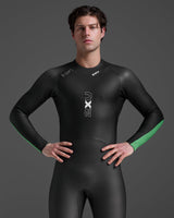Propel:openwater Wetsuit, Black/Bright Green
