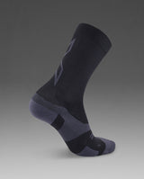 Vectr Light Cushion Crew Socks, Black/Titanium