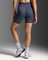 Form Stash Hi-Rise Compression 6 Inch Shorts, India Ink/India Ink1