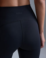 Flex Hi-Rise Compression 7/8 Tights, Black/Black