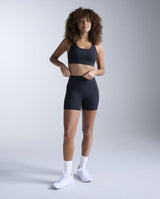 Flex Hi-Rise Compression 4 Inch Shorts, Black/Black