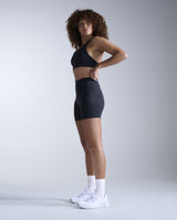 Flex Hi-Rise Compression 4 Inch Shorts, Black/Black