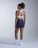 Flex Hi-Rise Compression 4 Inch Shorts, Velvet Purple/Velvet Purple