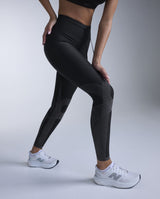 Light Speed Kinesis Hi-Rise Compression Tights, Black/Black