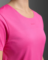 Light Speed Tech Tee, Fuchsia/Fuchsia Reflective