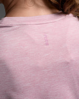 Form Soft Jersey Crop Tee, Cosmetic Pink/Cosmetic Pink