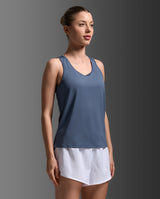 Aero Mesh Singlet, Indigo/Indigo Reflective