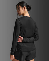 Aero Mesh Long Sleeve, Black/Silver Reflective