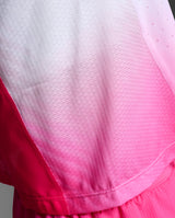 Light Speed React Crop Singlet, Fuchsia Gradient/White Reflective