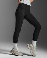 Fluid Hi-Rise 7/8 Tights, Black/Black