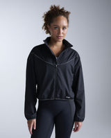 Aero Sheer Bomber, Black/Silver Reflective