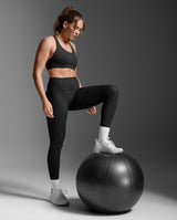 Fluid Hi-Rise Tights, Black/Black