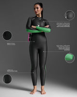 Propel:openwater Wetsuit, Black/Bright Green