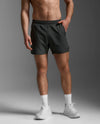 Aero 5 Inch Unlined Shorts - JUPITER/BLACK REFLECTIVE