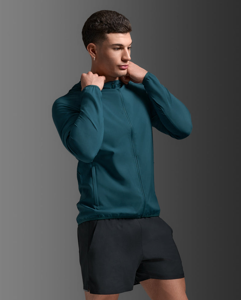 Aero Jacket, Dark Moss/Silver Reflective