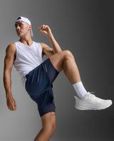 Aero Mesh 2-In-1 5 Inch Shorts, Midnight/Silver Reflective