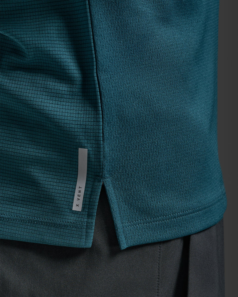 Aero Mesh Tank, Dark Moss/Silver Reflective