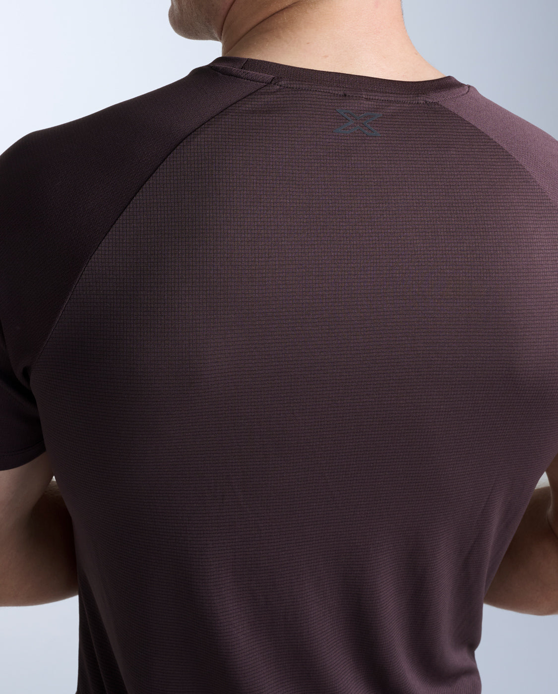 Aero Tee, Bark/Black Reflective