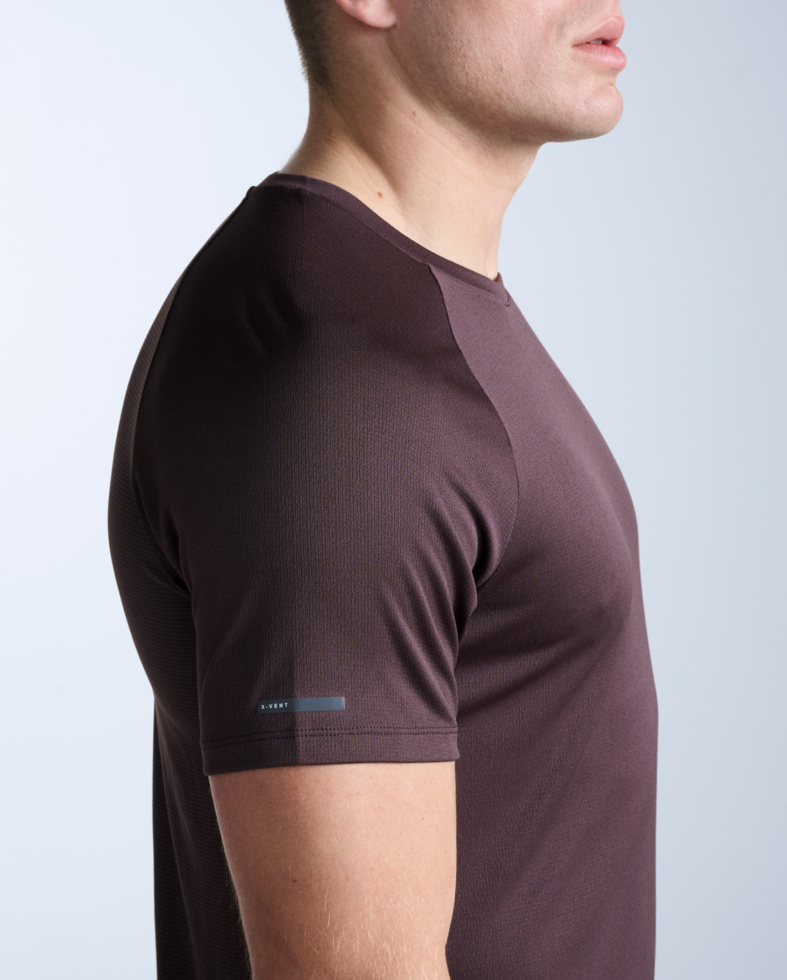 Aero Tee, Bark/Black Reflective