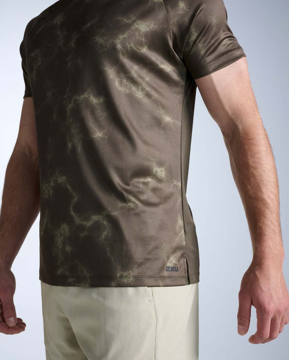 Aero Tee, Flint Synapse/Black Reflective