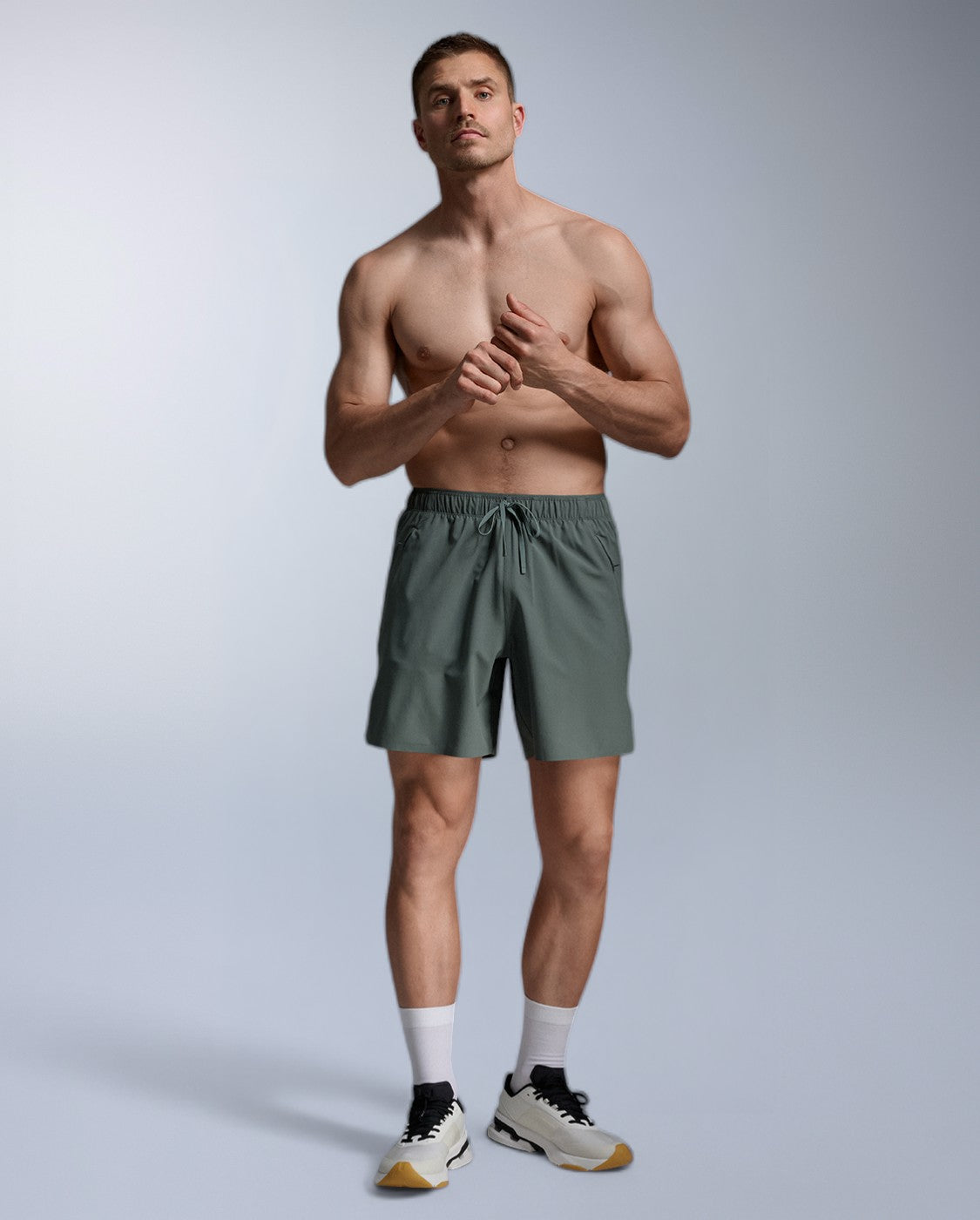 Motion 7 Inch Unlined Shorts, Olive Leaf/Olive Leaf