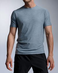 Signature Tee, Blue Shade/Blue Shade