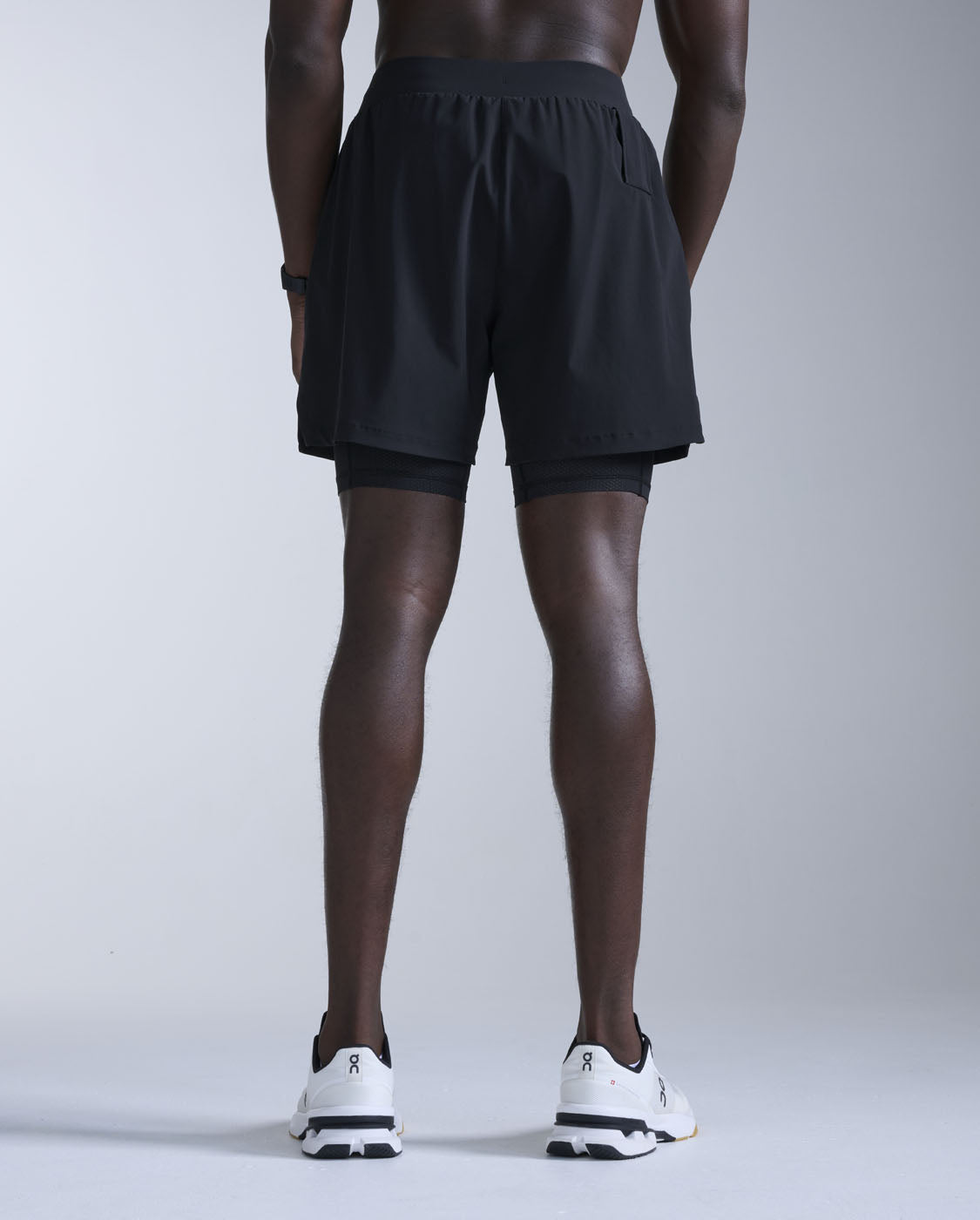 Flex 2-in-1 5 Inch Shorts, Black/Black