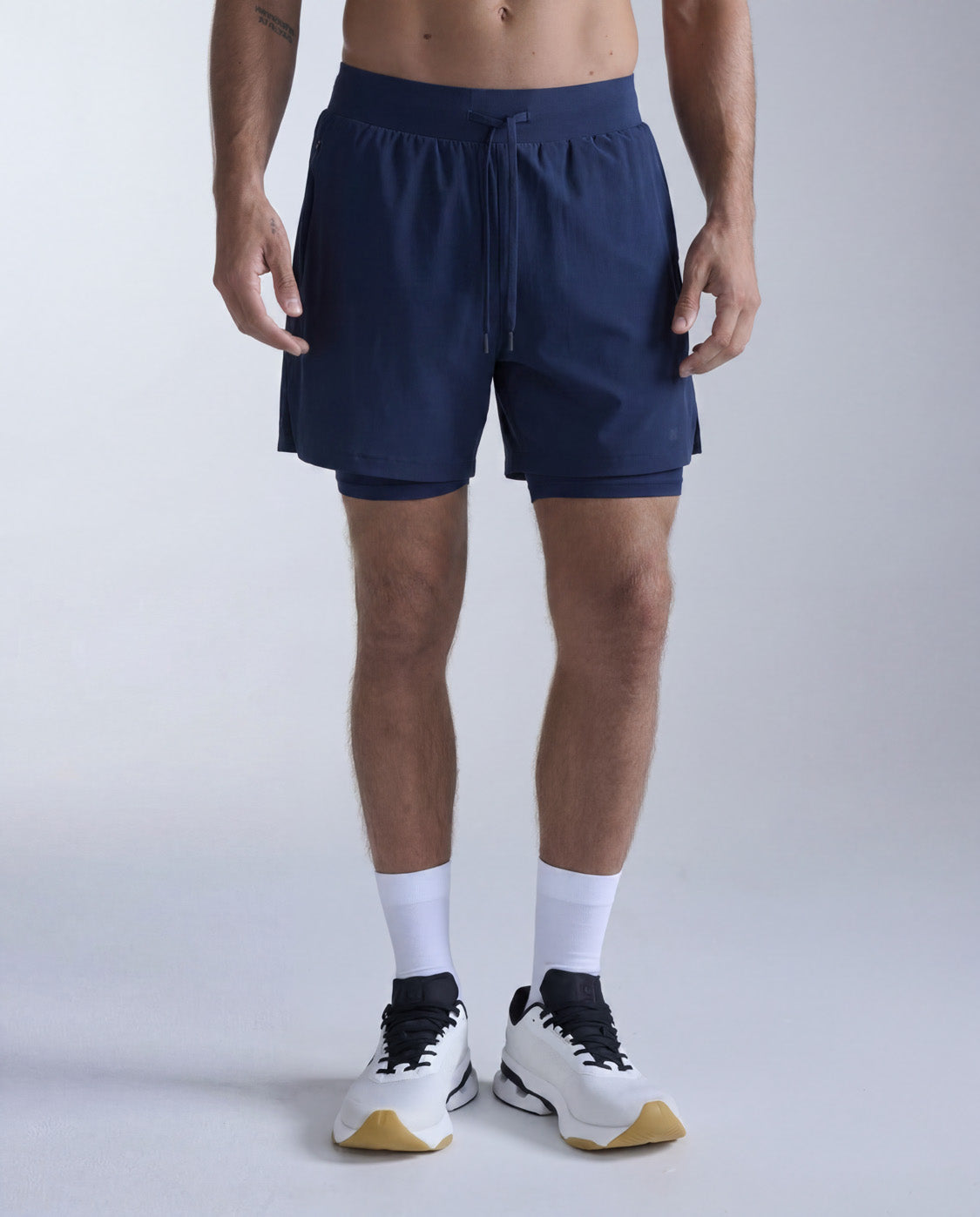 Flex 2-in-1 5 Inch Shorts, Midnight/Midnight