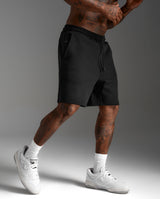 Commute Smooth Spacer Shorts, Black/Black