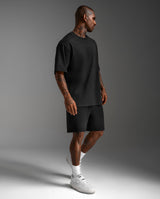 Commute Smooth Spacer Shorts, Black/Black