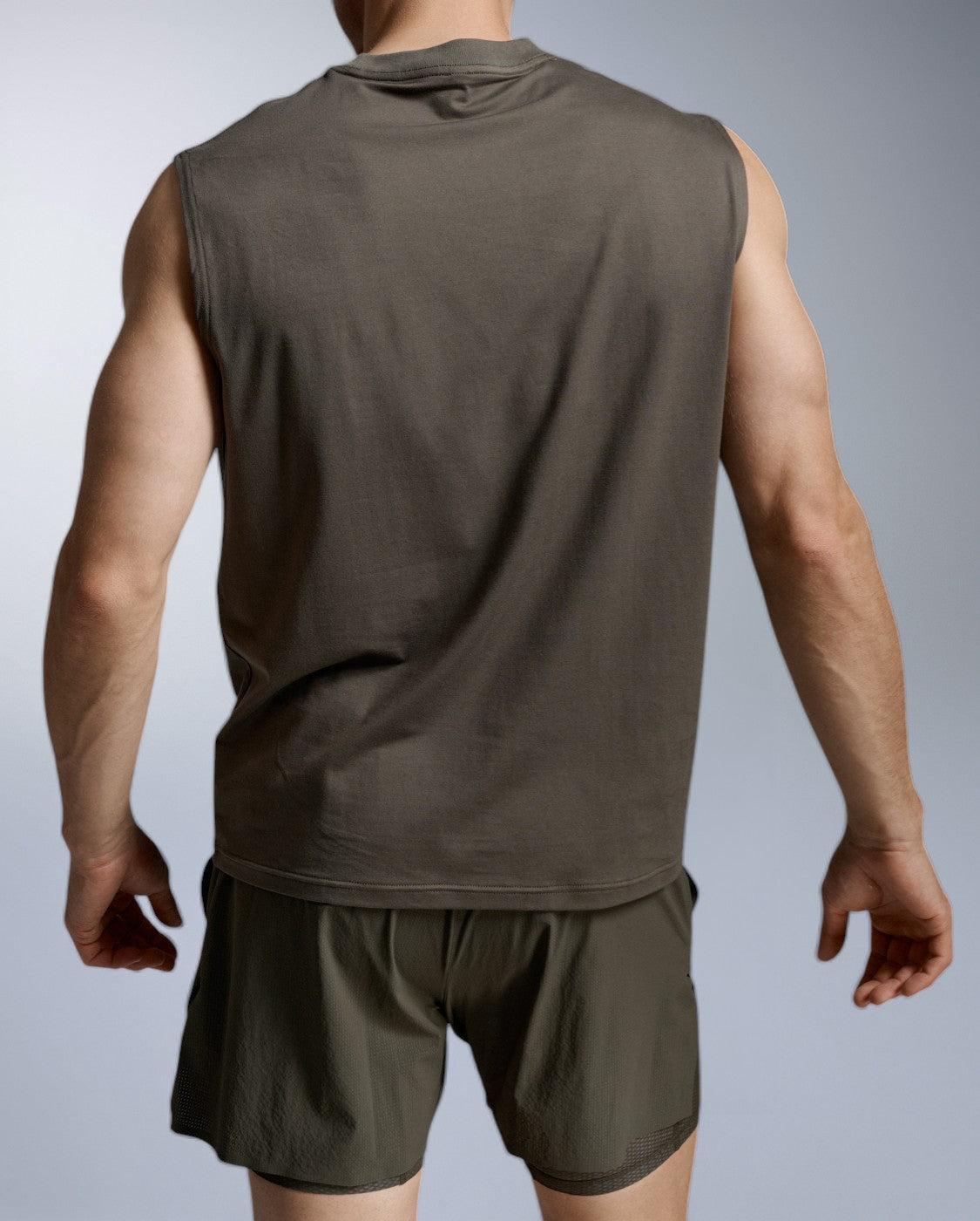 Motion Oversized Tencel Tank, Flint/Flint