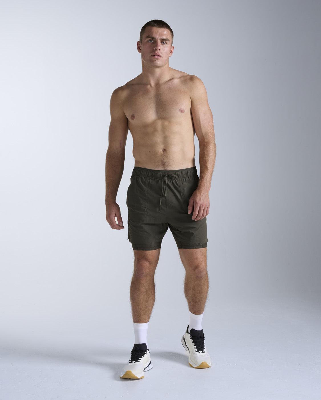 Force 2-in-1 5 Inch Shorts, Flint/Flint