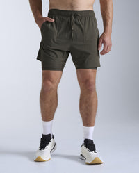 Force 2-in-1 5 Inch Shorts, Flint/Flint