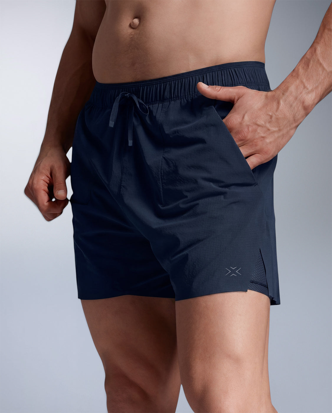Force 2-in-1 5 Inch Shorts, Midnight/Midnight