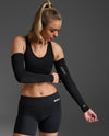 RECOVERY FLEX ARM SLEEVES - BLACK/NERO