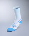 Vectr Cushion Crew Socks - MOONSTONE/SILVERLAKE BLUE