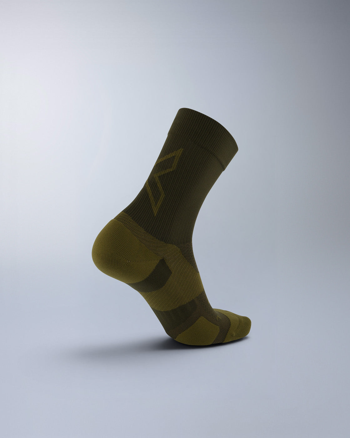 Vectr Light Cushion Crew Socks, Flint/Hunter Green