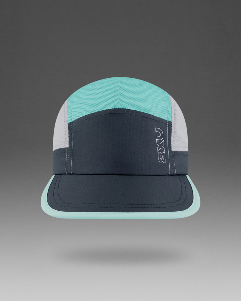 Light Speed Cap, Dark Moss/Retro Blue