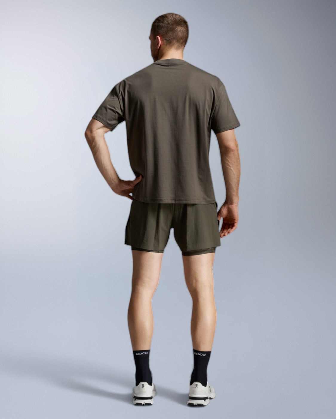 Motion Oversized Tencel Tee, Flint/Flint