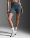 Form Stash Hi-Rise Bike Shorts - DARK SAGE/DARK SAGE
