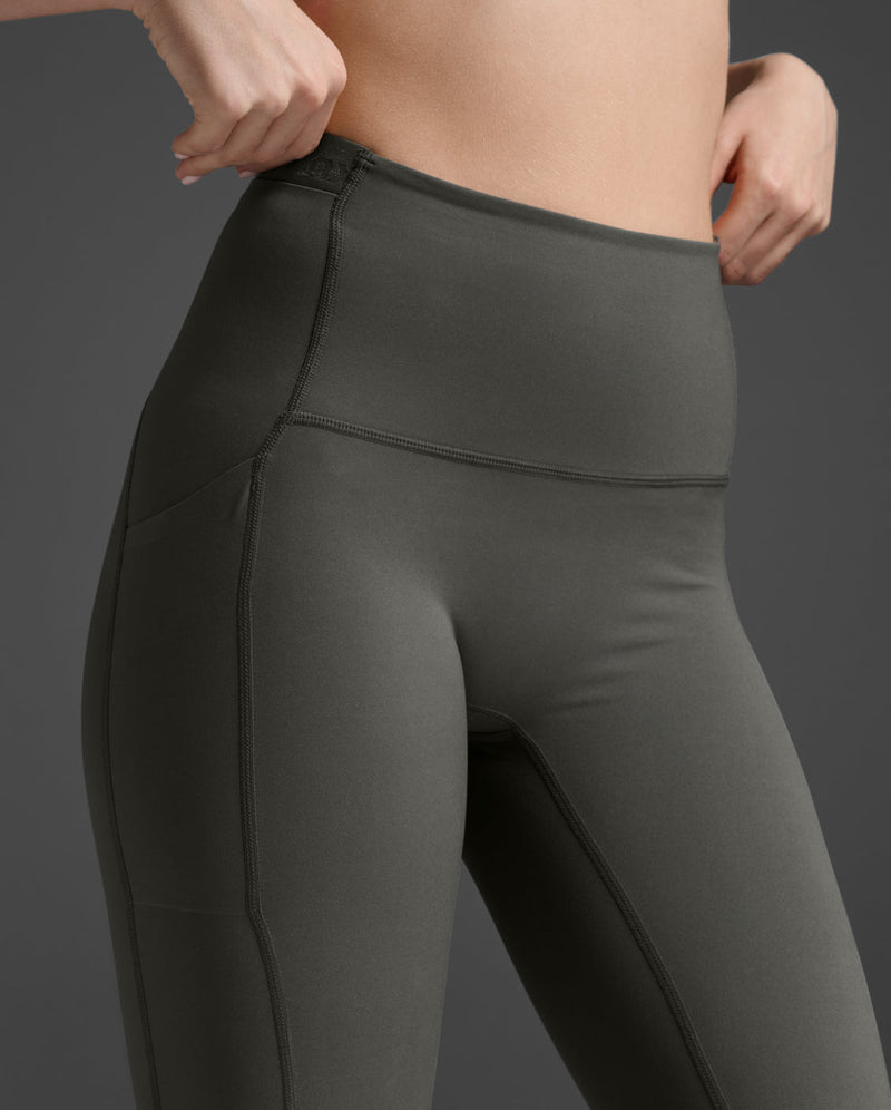 Form Stash Hi-rise Compression 7/8 Tights With Pockets