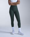 Flex Hi-Rise Compression Tights - EVER GREEN/EVER GREEN
