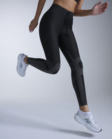 Light Speed Kinesis Hi-Rise Compression Tights, Black/Black