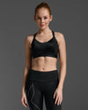 LIGHT SPEED HIGH IMPACT BRA - BLACK/BLACK