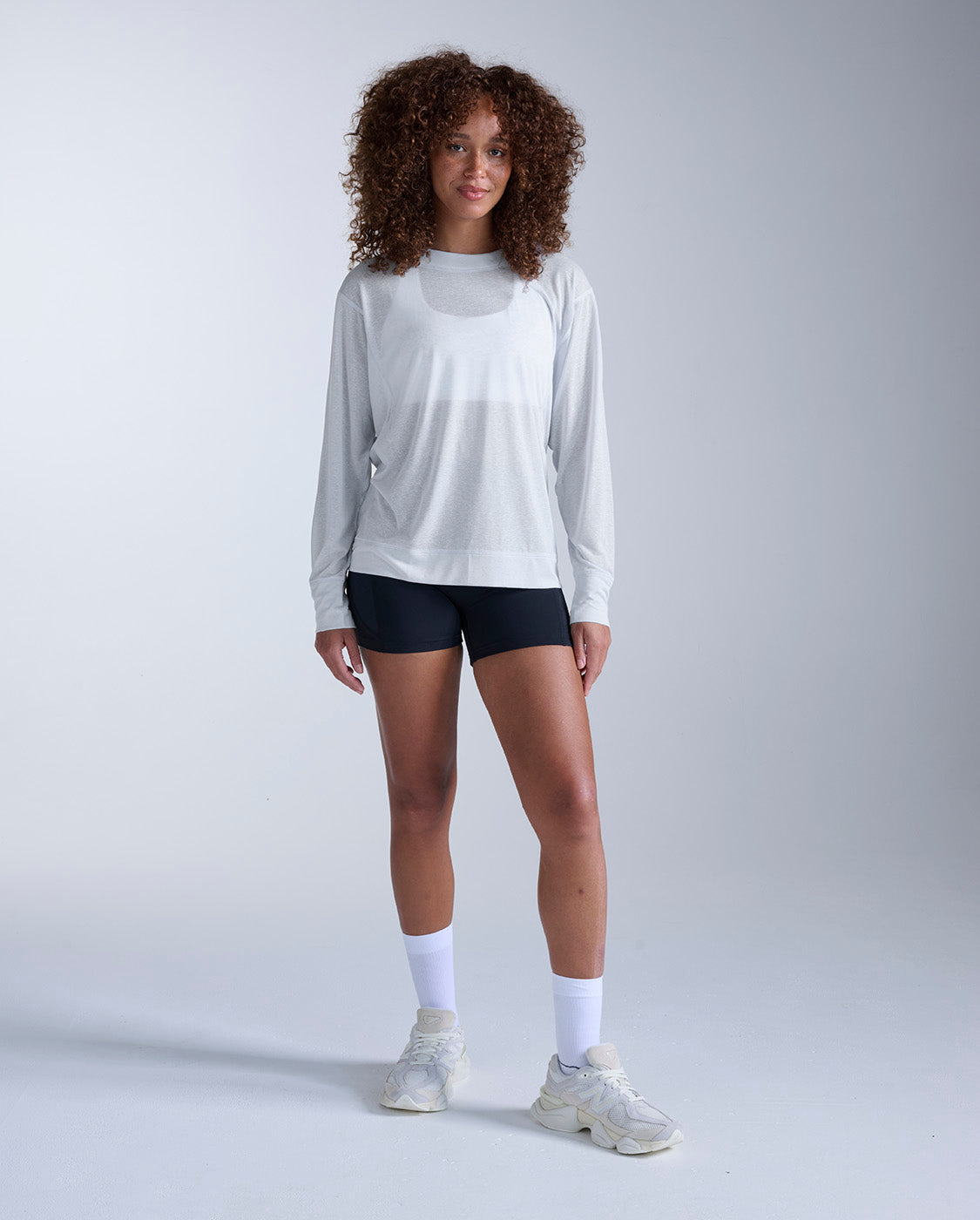 ReLight Long Sleeve, White/White