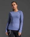 Ignition Base Layer Long Sleeve - Blue Stone/Halogen Reflective