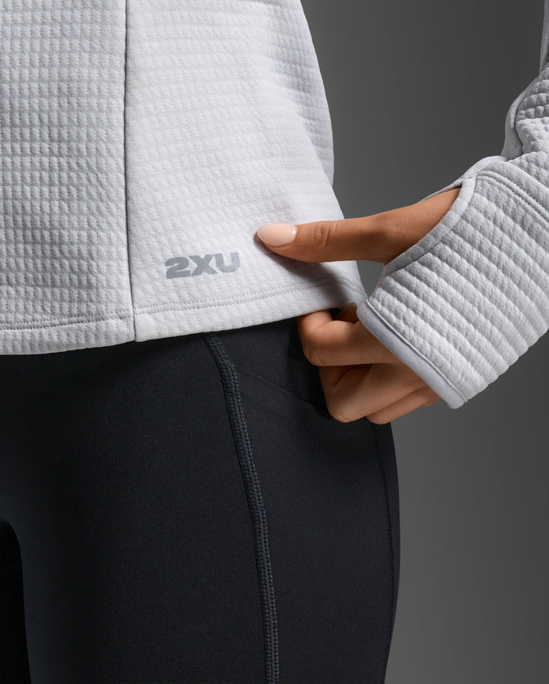 Ignition Haptic 1/4 Zip, Harbor Mist/Silver Reflective